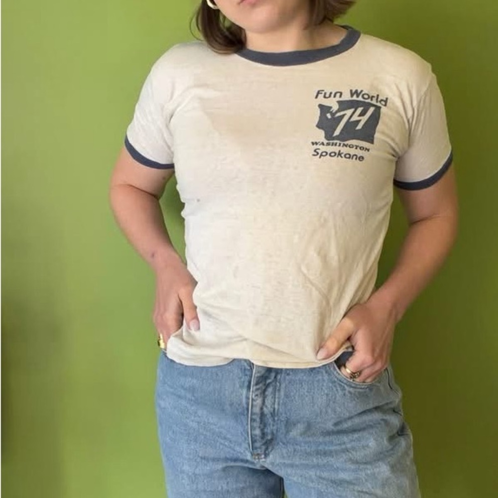 Vintage 1974 Spokane Washington tee